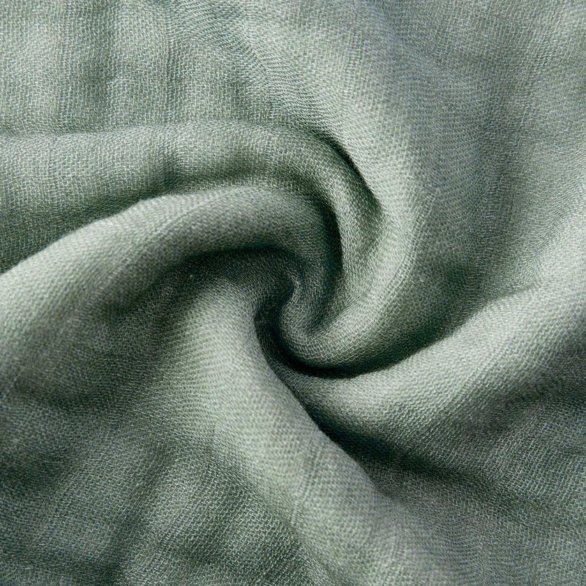 Mint Lobster Contour Four Layer Burp Cloth