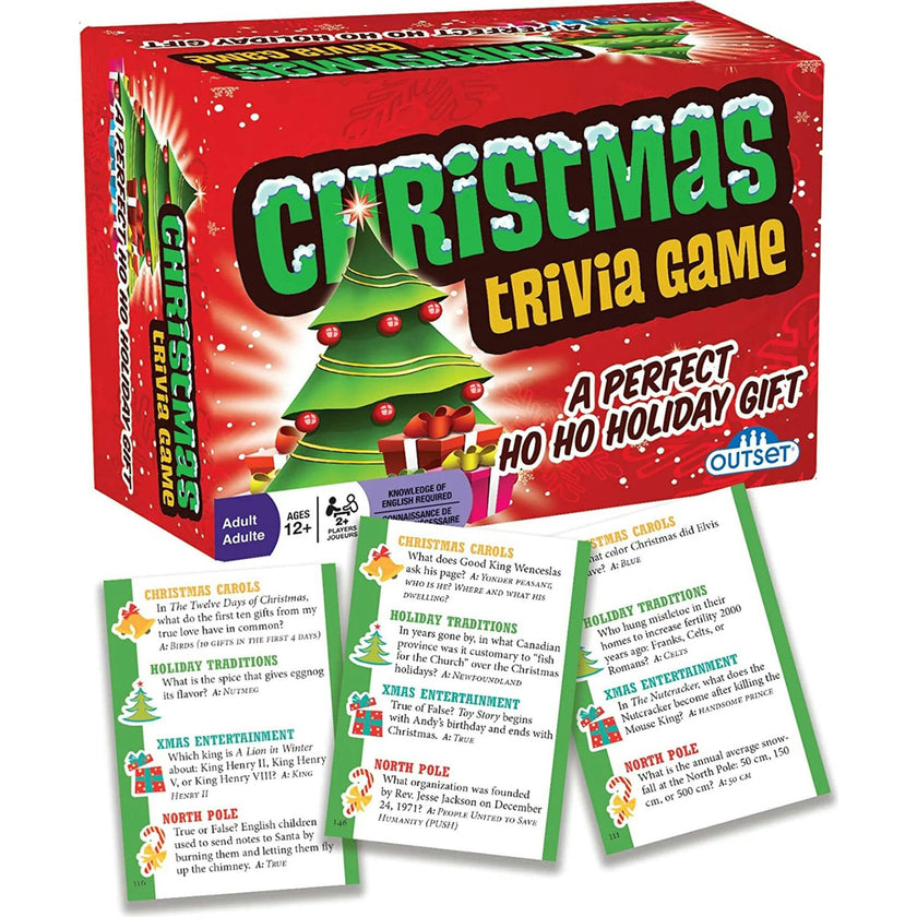 Outset Media Christmas Trivia Game