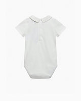 Baby Short-Sleeved Monty Bodysuit in Augustus Lion & Friends