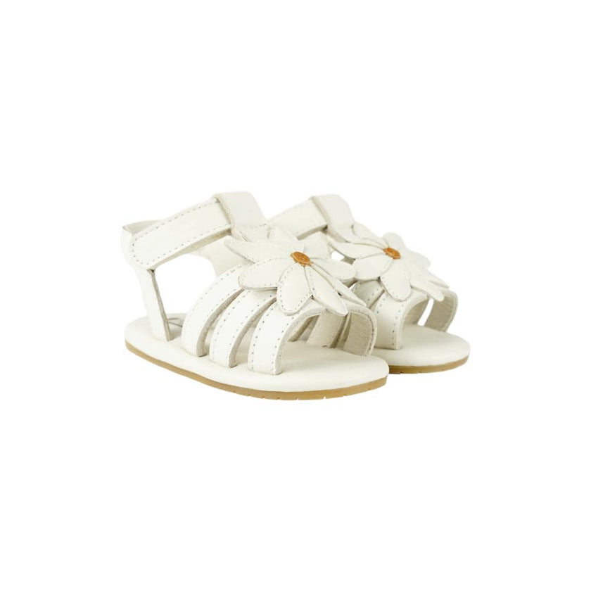 Tuti Fields Sandals | Daisy | Off White Leather
