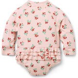Baby Recycled Strawberry Rash Guard Swimsuit