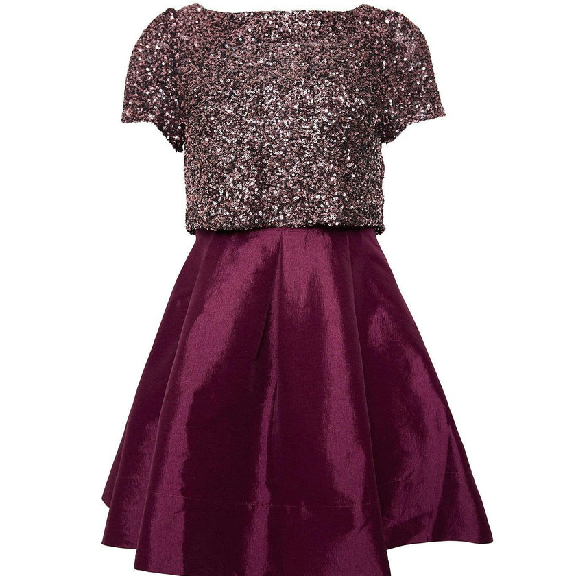 Alexis Dress in Wine