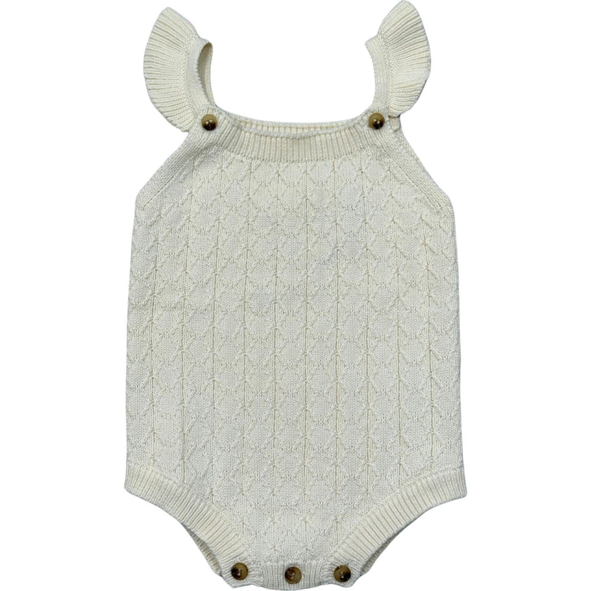 Baby Girl Knit Sweater Bodysuit