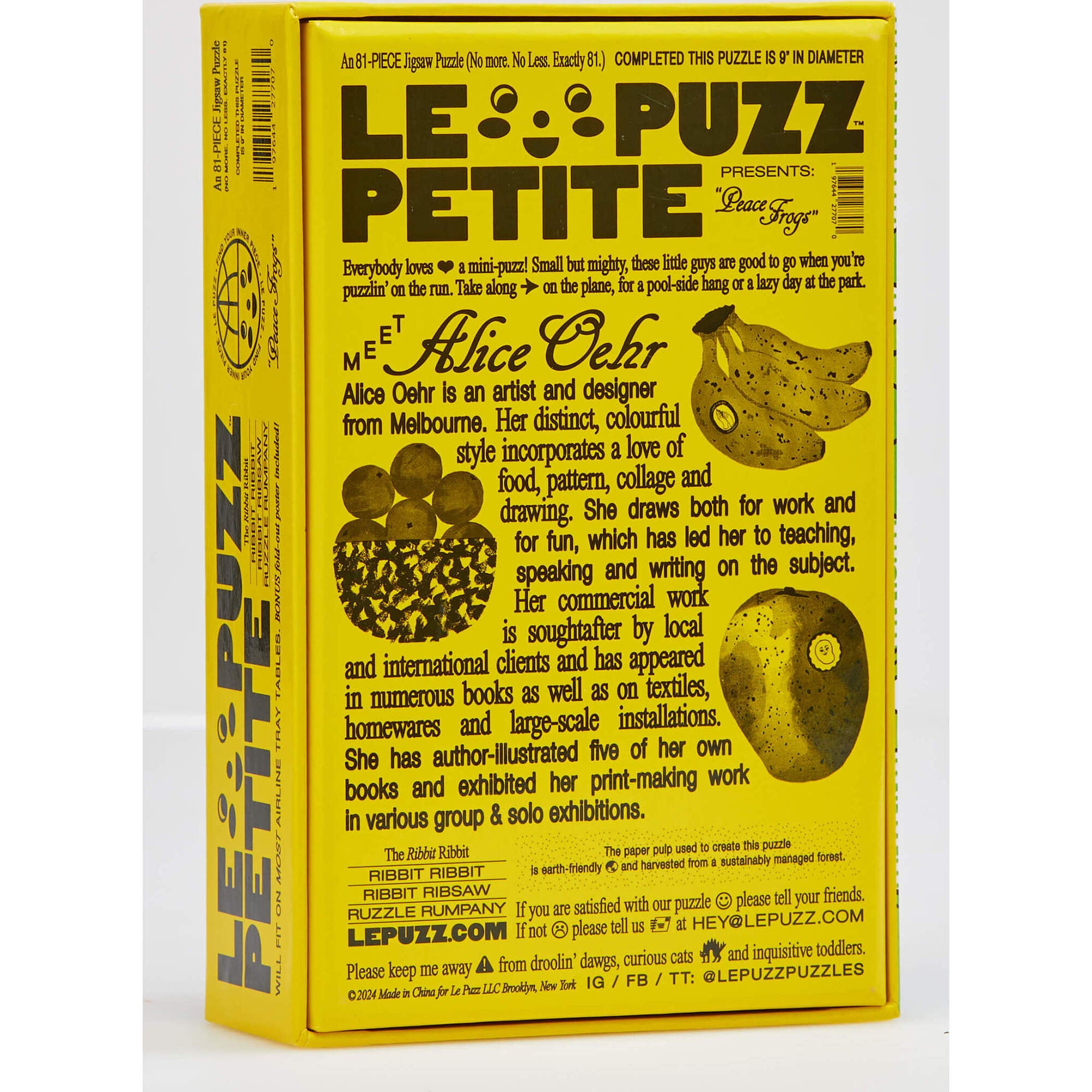 Peace Frogs Puzzle