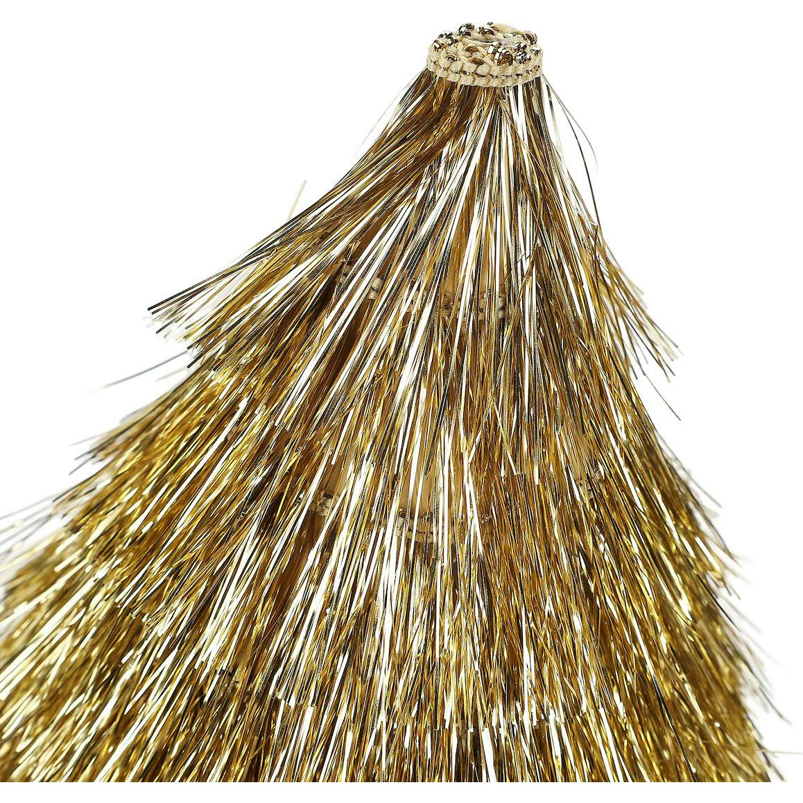 Golden Girl Mini Gold Fringe Party Hats Set