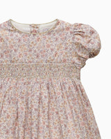 Baby Carnation Floral Smocked Party Dress