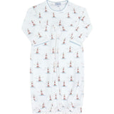 Lighthouse Print Gown