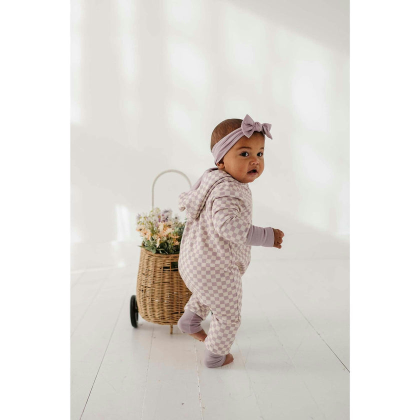 Baby Boy Terry Zip Romper