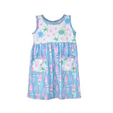UPF 50+ Dahlia Sleeveless Tee Dress w/ Pockets