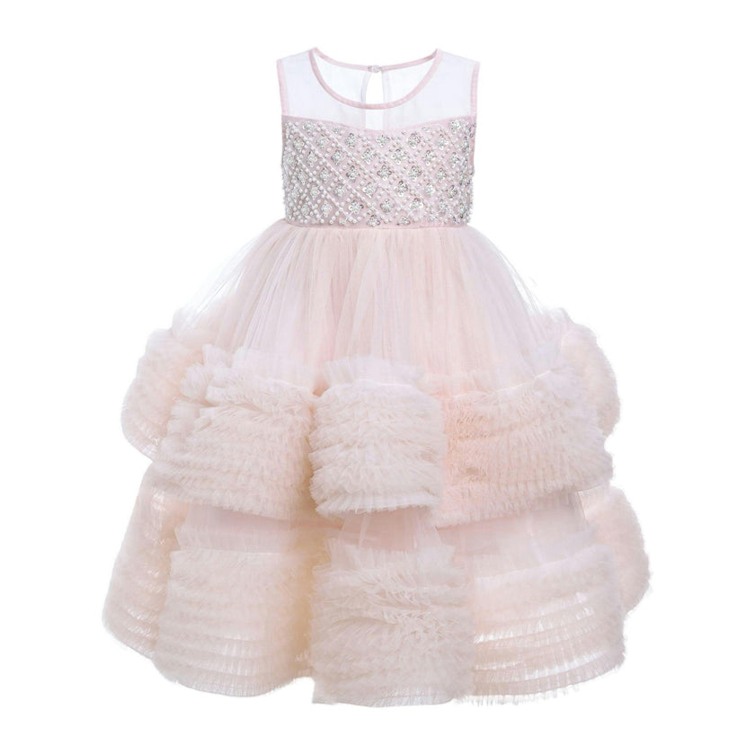 Pink Sweetberry Sleeveless Bubble Dress