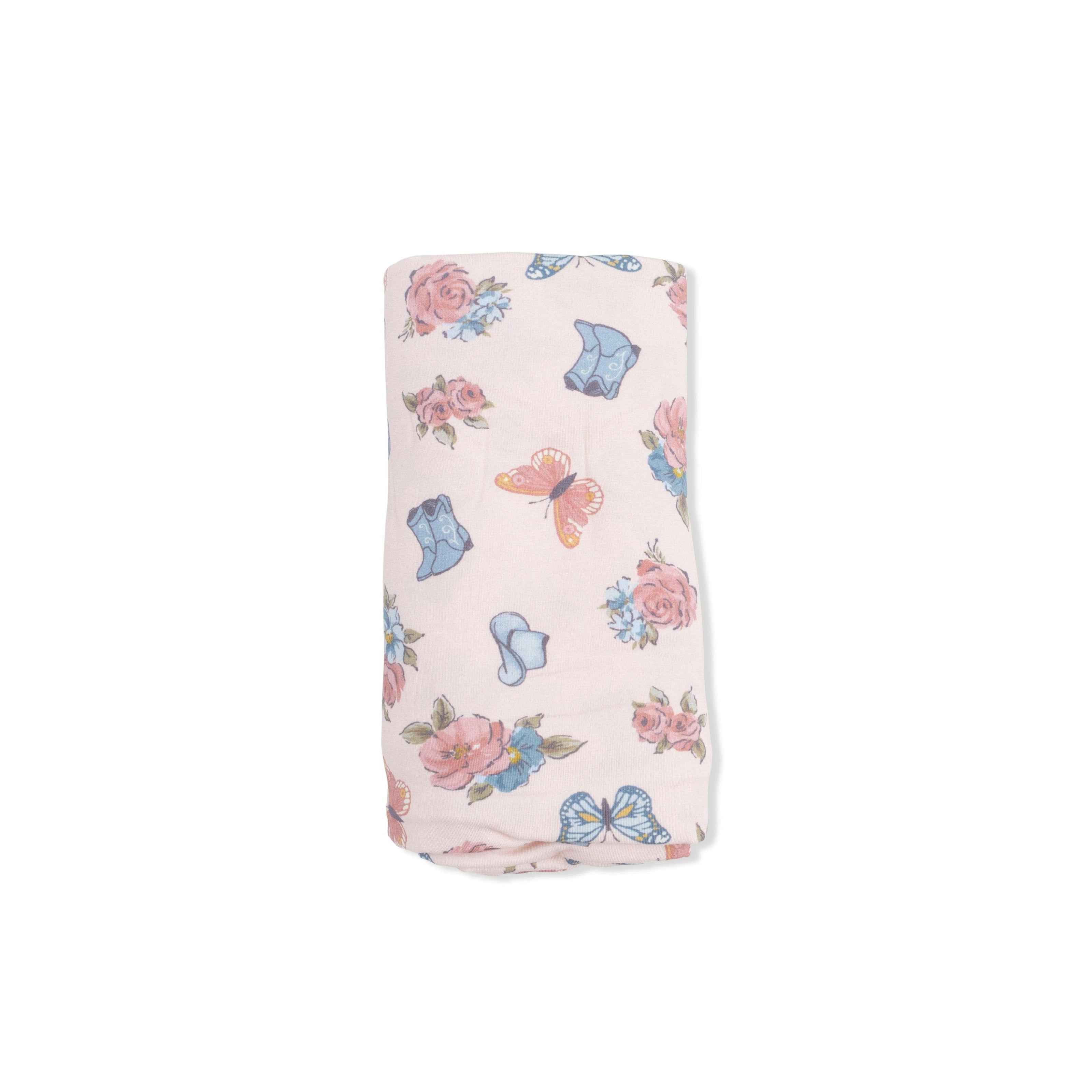Country Girl Boots - Swaddle Blanket