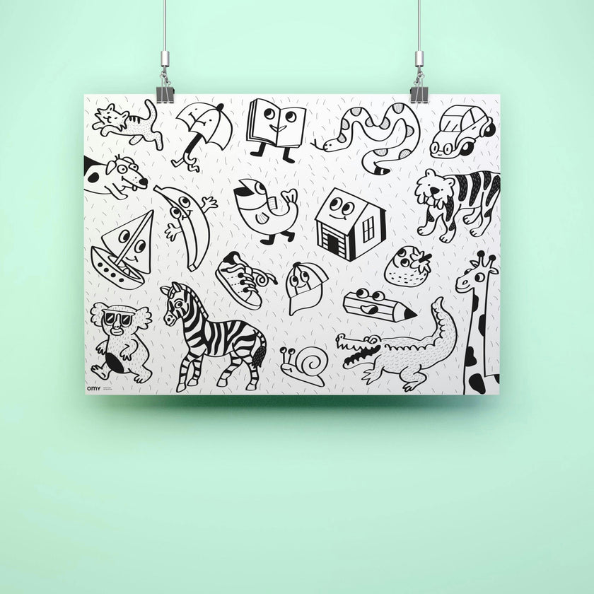 MY FIRST ART POSTER