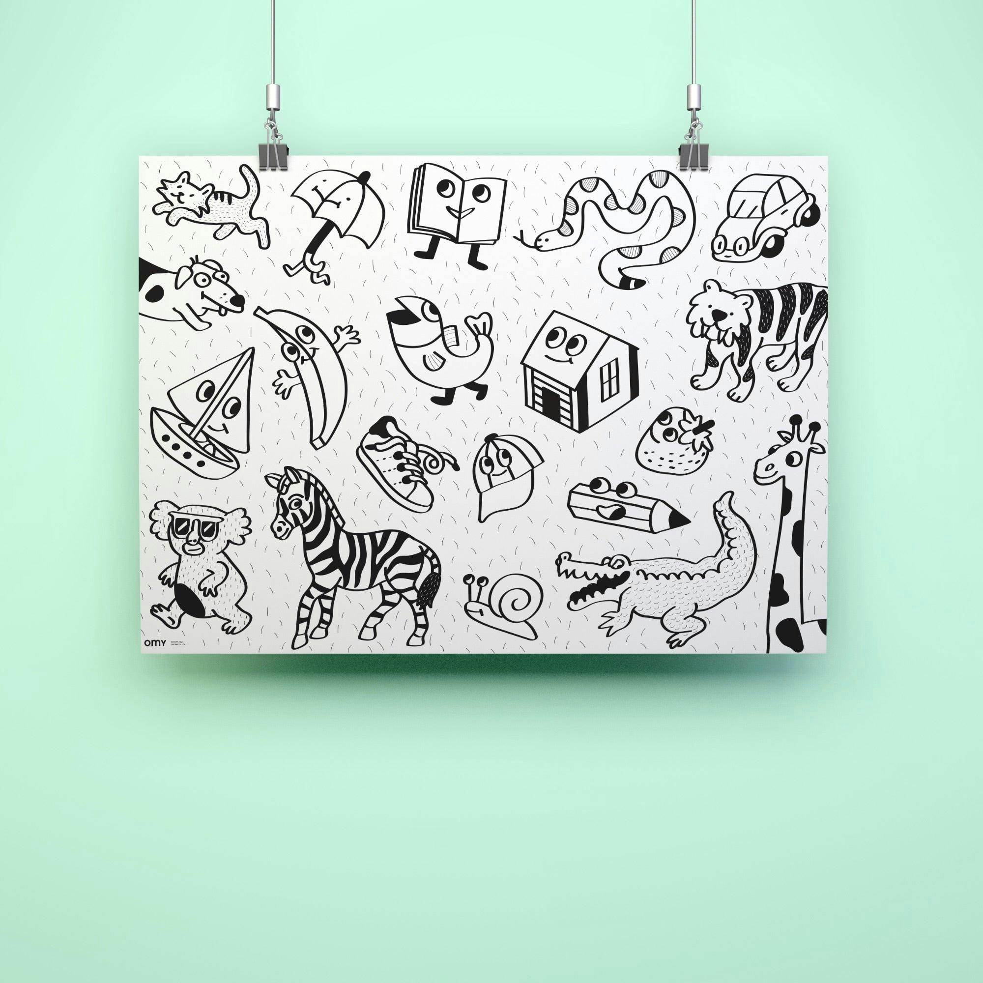 MY FIRST ART POSTER