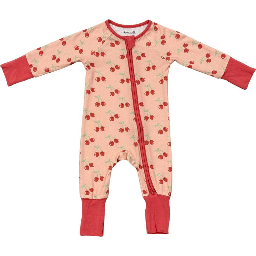 Baby Long Sleeve Zip Romper