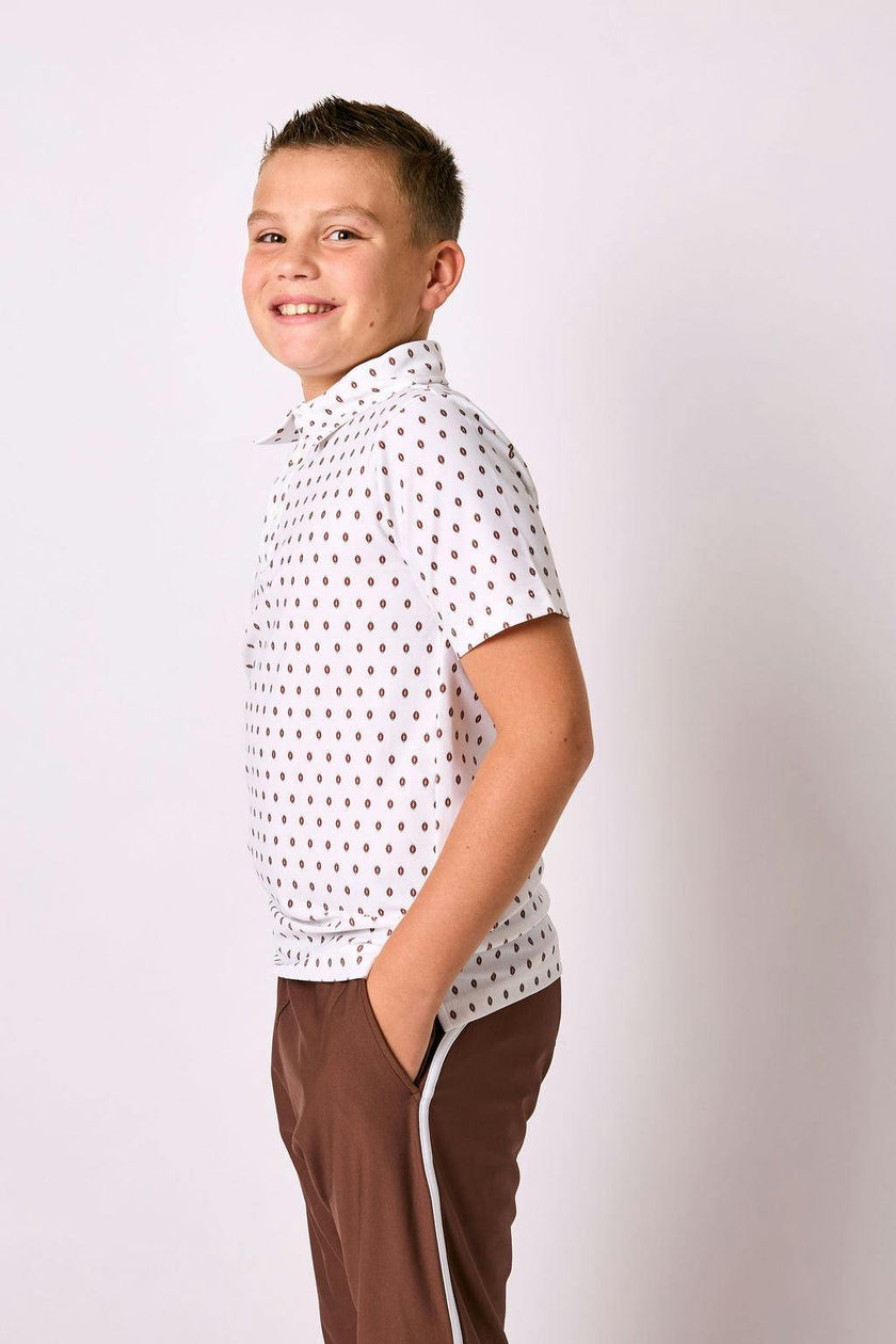 football polo shirt