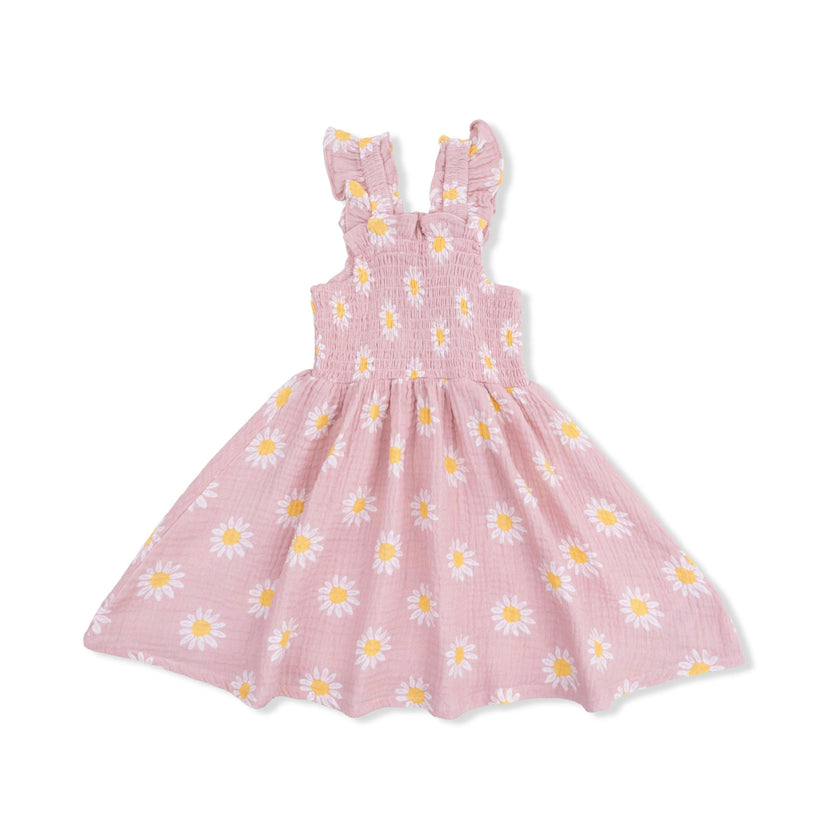 Caitlyn’s Daisy - Smocked Sundress with Bloomer