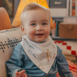 4 Pack Baby Bandana Bibs - Hundred Acre Wood