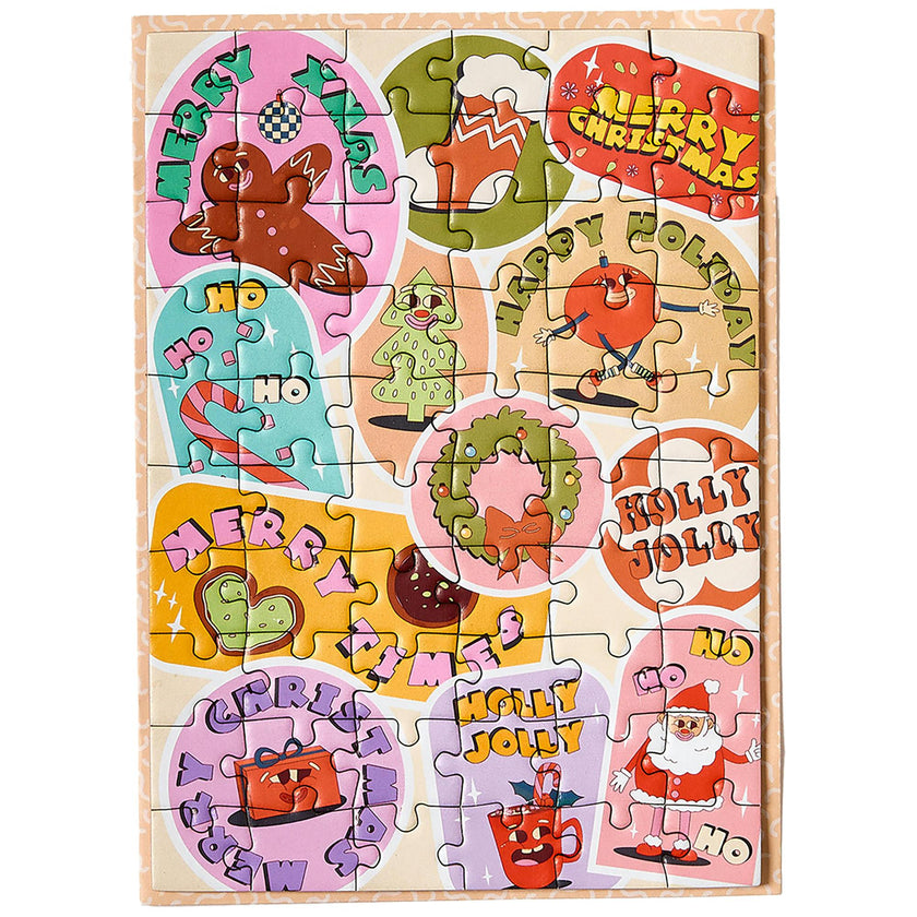 JOS: Jigsaw Greeting Card Puzzle - Happy Holiday