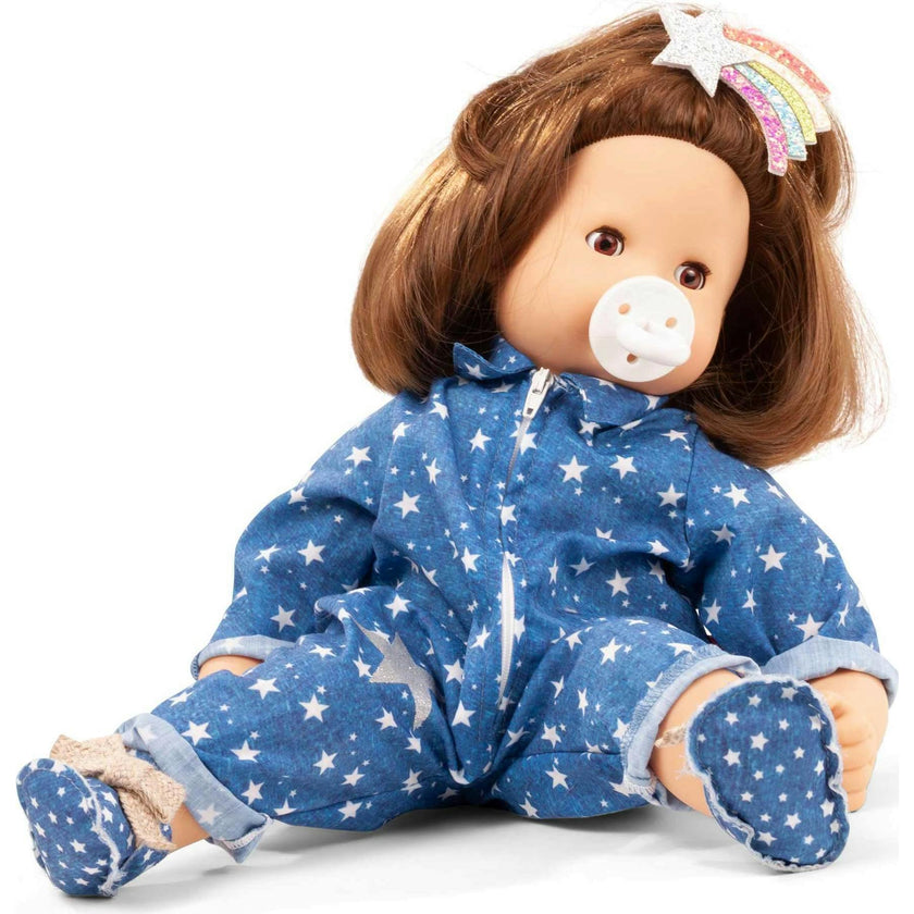 Maxy Muffin My Star 16.5" Doll with Sleepy Brown Eyes Brown Hair and Trend Setting Clothing