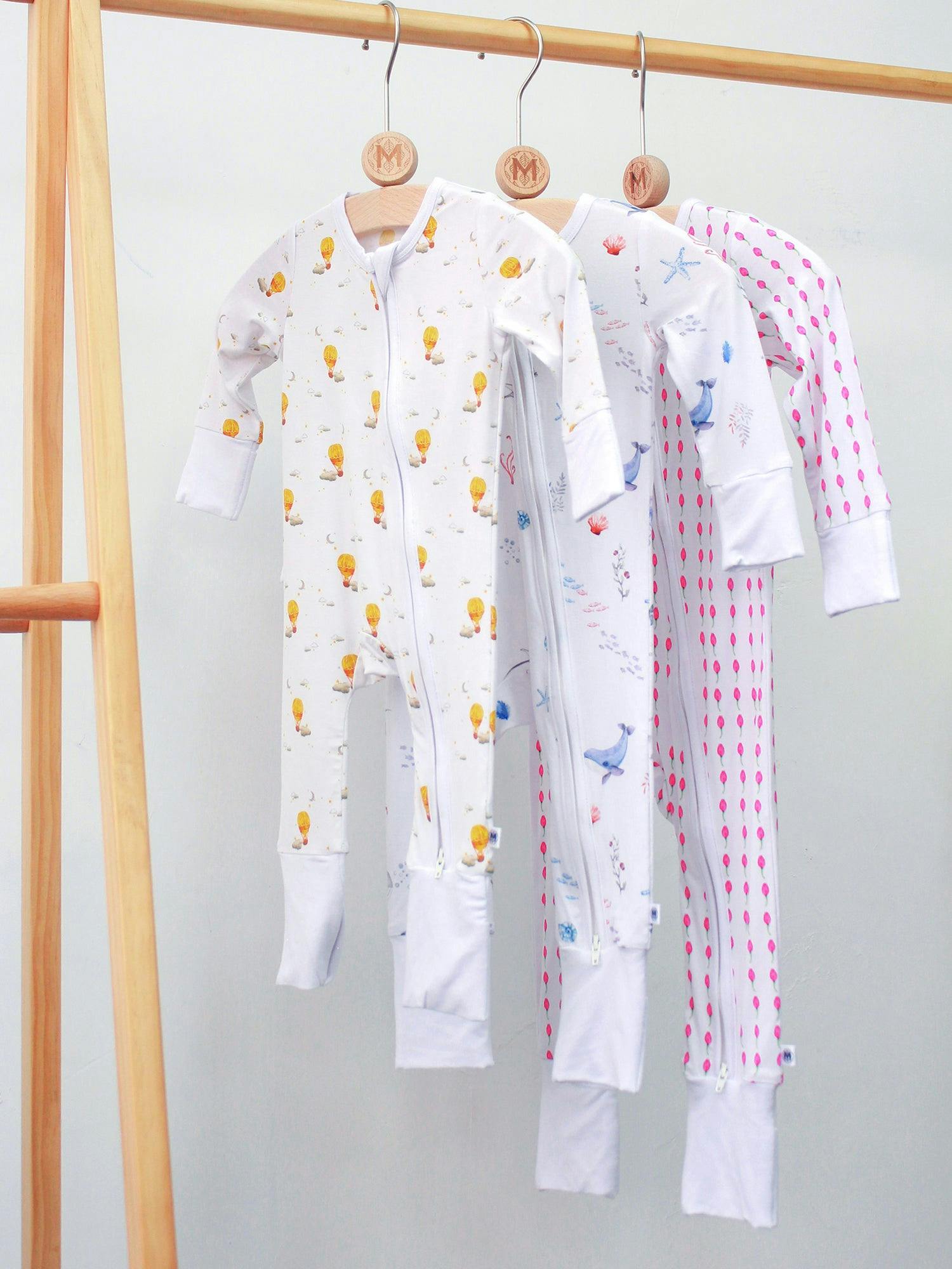 Babygrow Romper - Hot Air Balloon