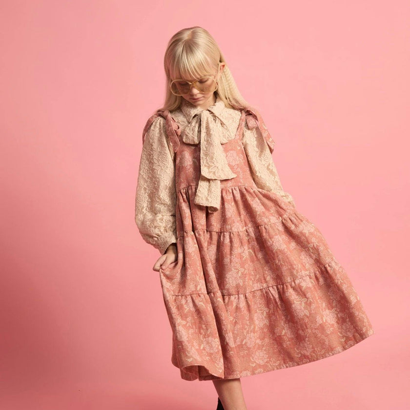 Wildflower Straps Dress Pink Flowers