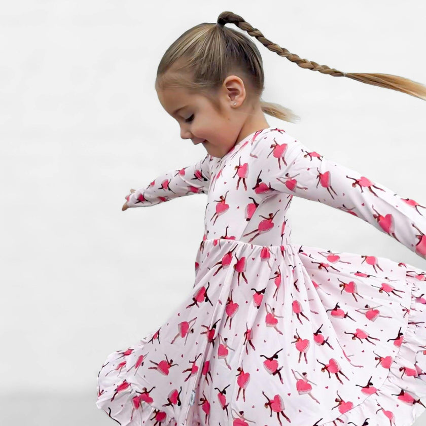 Love on Pointe Twirl Dress