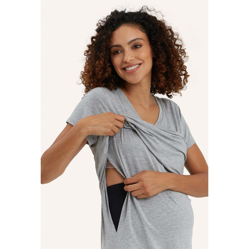 The Nursing Tee, Grey