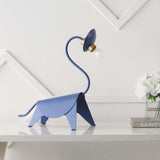 Bradley 16" Modern Industrial Iron Brachiosaurus LED Kids' Lamp