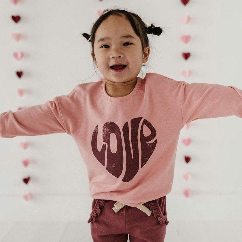 Girl's Drop-Shoulder Pullover