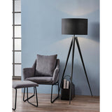 Romanza 61.81" Postmodern Tripod Floor Lamp with Drum Shade