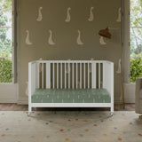 Rolli 9-in-1 Convertible All-Stages® Crib with Bassinet & Toddler Bed Conversion Kits in White