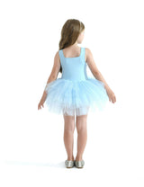 Light Blue Layered Leotard