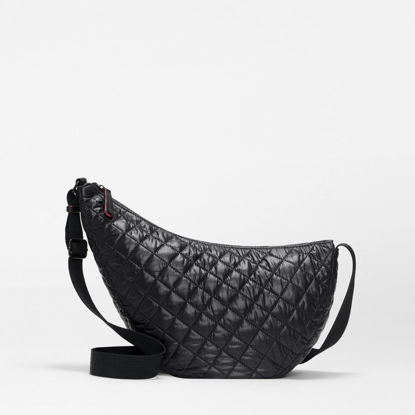 Black Metro Smile Bag