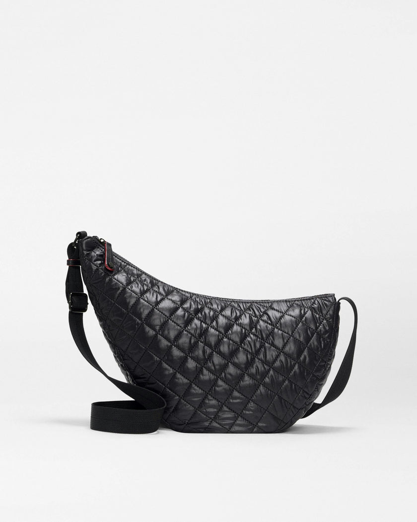 Black Metro Smile Bag