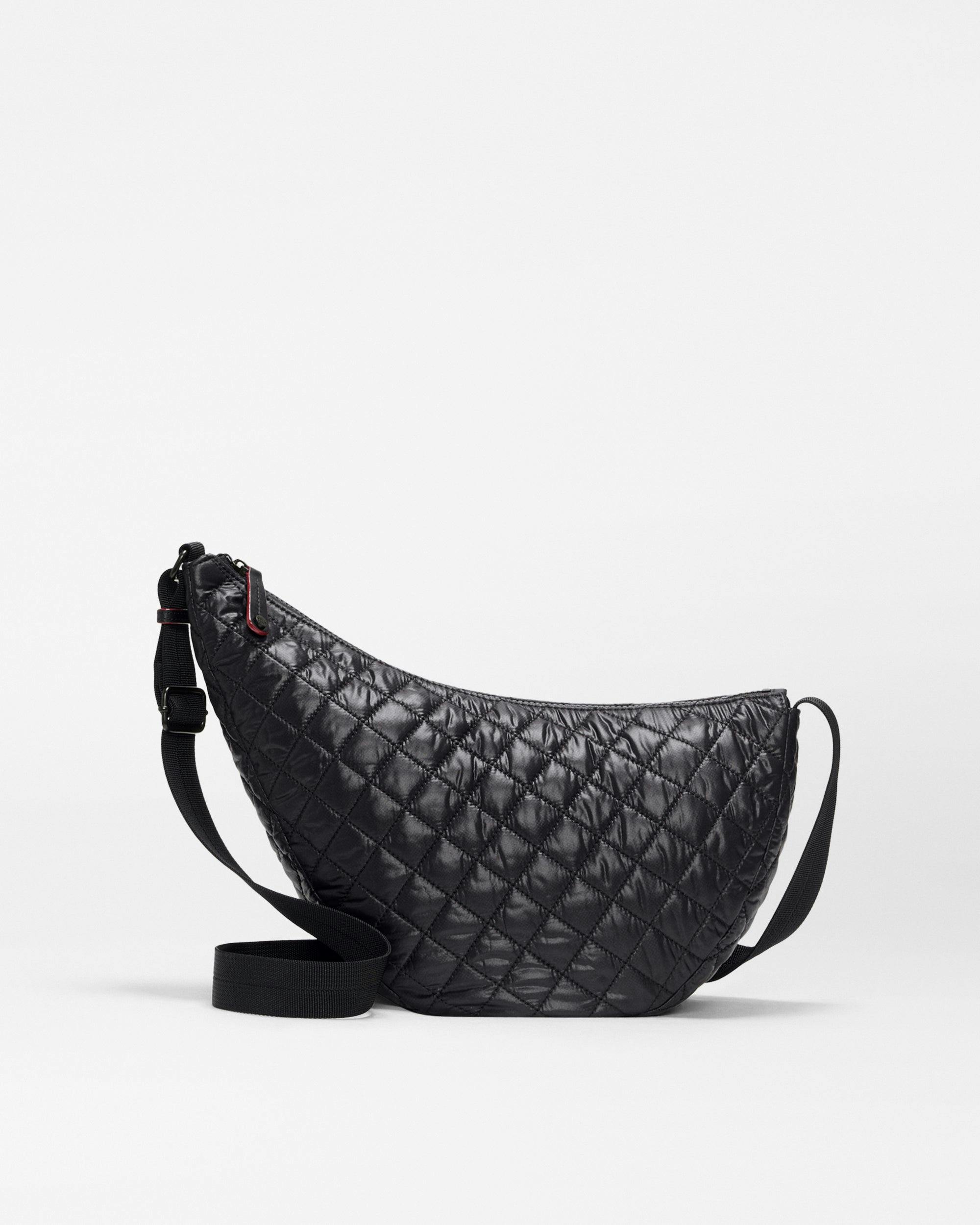 Black Metro Smile Bag