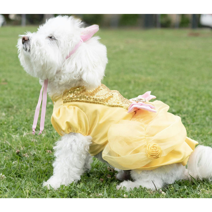 Disney Belle Dress, Yellow