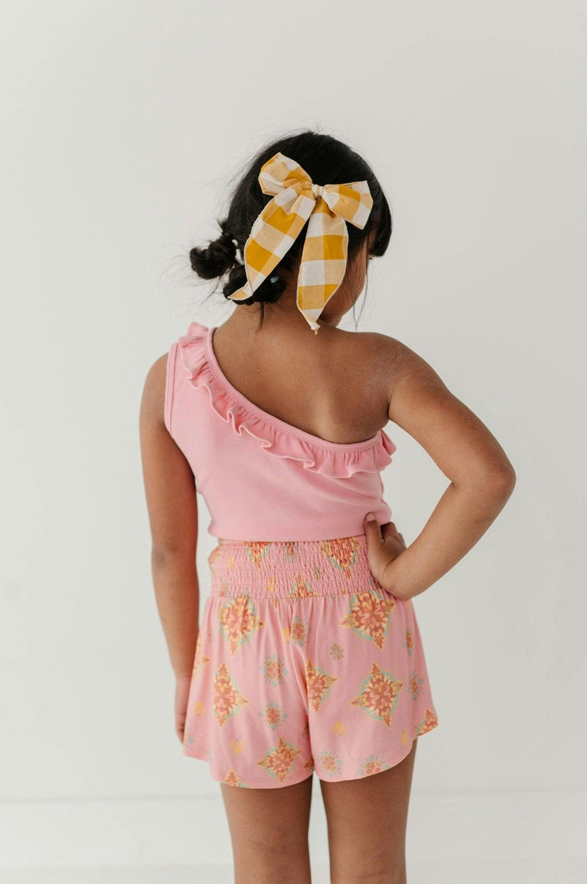 One-Shoulder Ribbed Tank