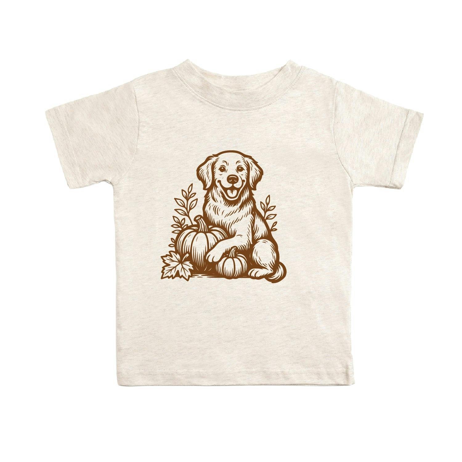 Golden Retriever Harvest Short Sleeve T-Shirt