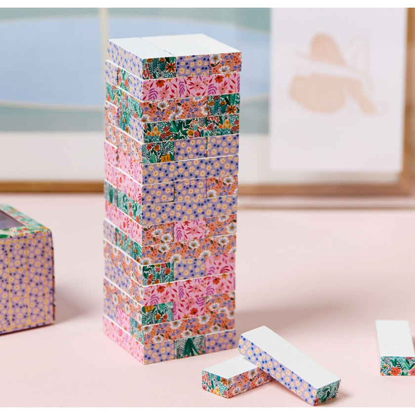 Floral Tumbling Tower