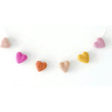 Sweet Hearts Felt Garland