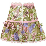 Bonnie Embroidered Mini Skirt