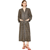 Malmo Dress in Navy Lilypad