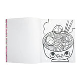 Color-in' Book Coloring Book - Happy Snacks - 31 Pages