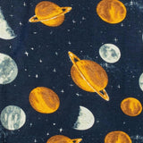 Planets Bamboo Muslin Two-Piece Burp Cloth Set