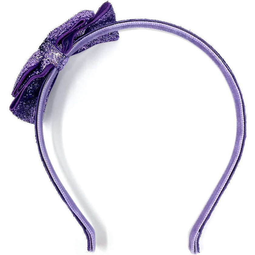 Glitter Bow Headband