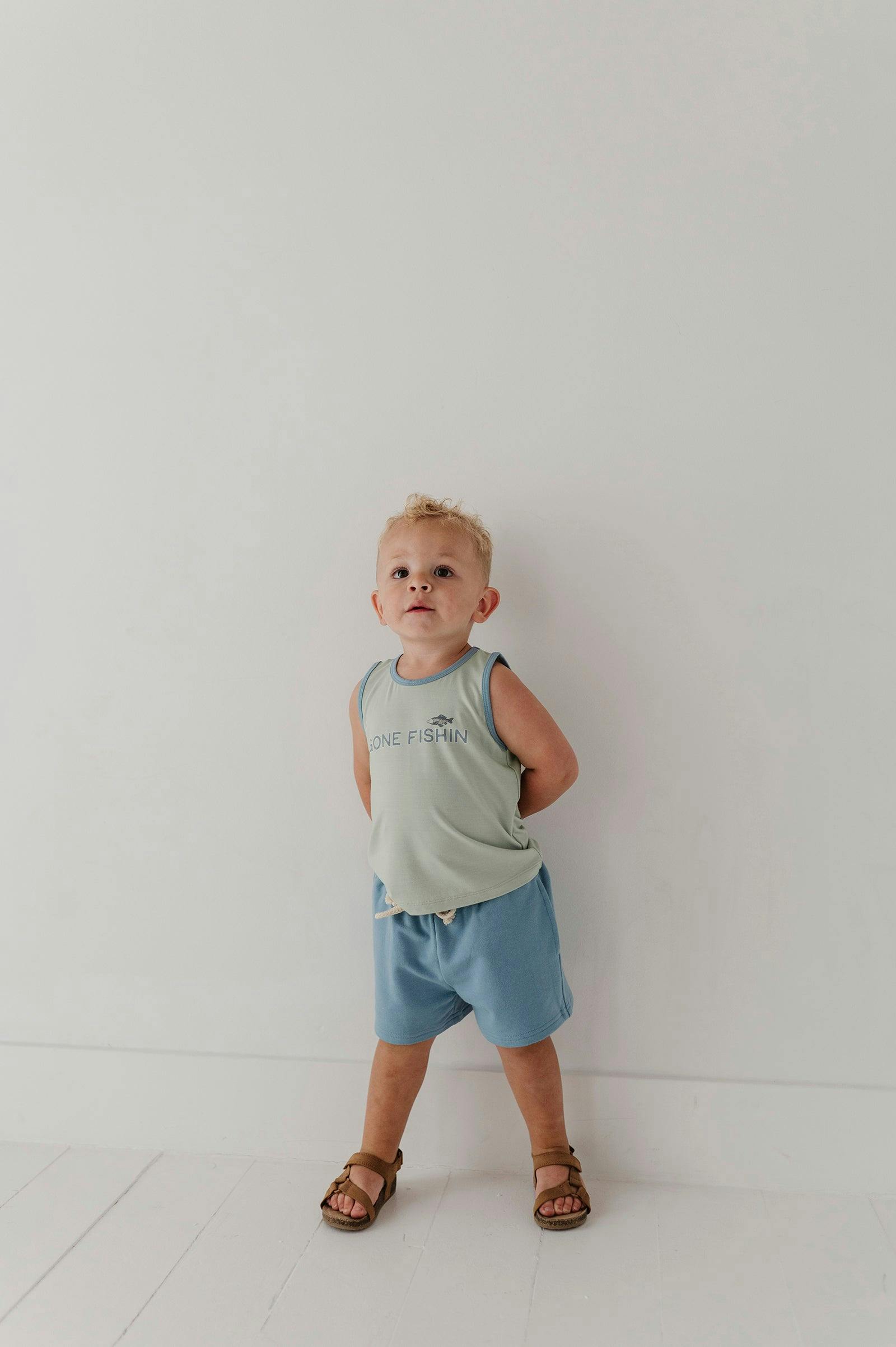 Boys Everyday Shorts in Mountain Spring