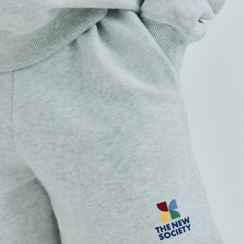 TNS Logo Sweatshirt Light Grey Melange