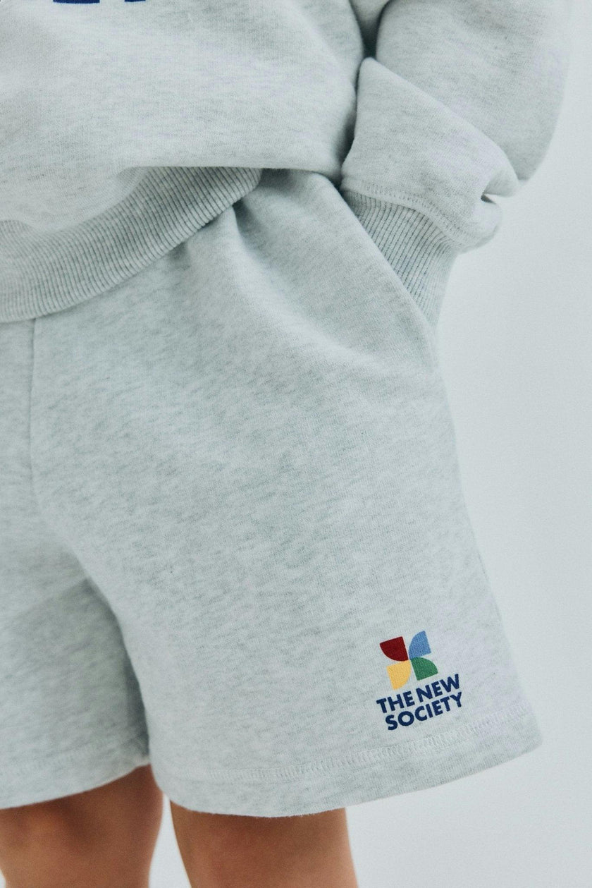 TNS Logo Short Light Grey Melange
