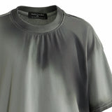 Gray Gradient Tie‑Dye T‑Shirt