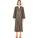 Malmo Dress in Navy Lilypad